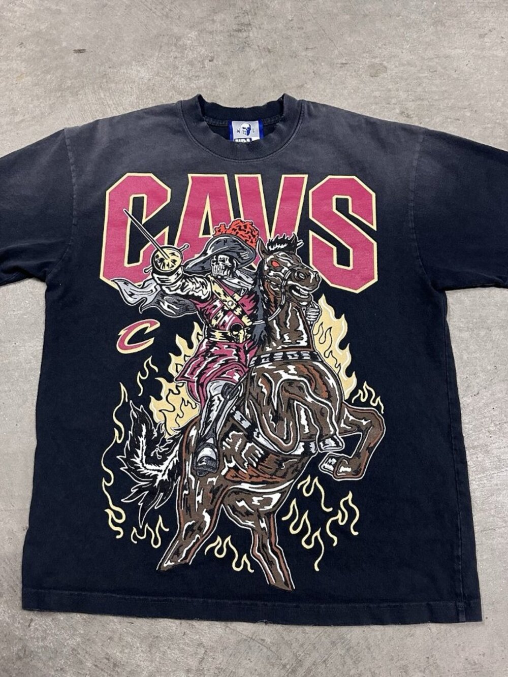 Cleveland Cavaliers Warren Lotas Shirt NBA Team Potassium Wash Men's M - $115